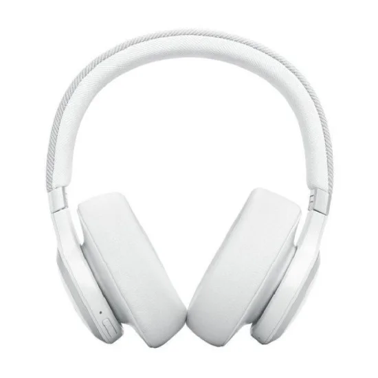 JBL Live 770NC Wireless On-Ear Headphones with True Adaptive Noise Cancelling – White